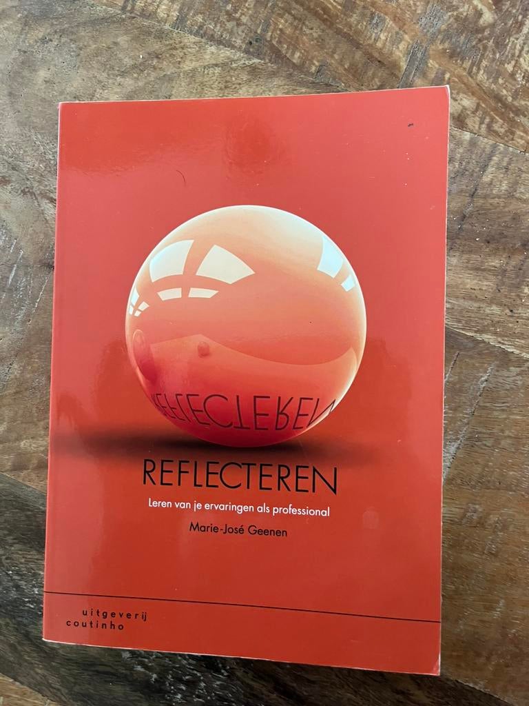 Marie-José Geenen - Reflecteren, Zo goed als nieuw, Nederland, Marie-José Geenen, Ophalen of Verzenden