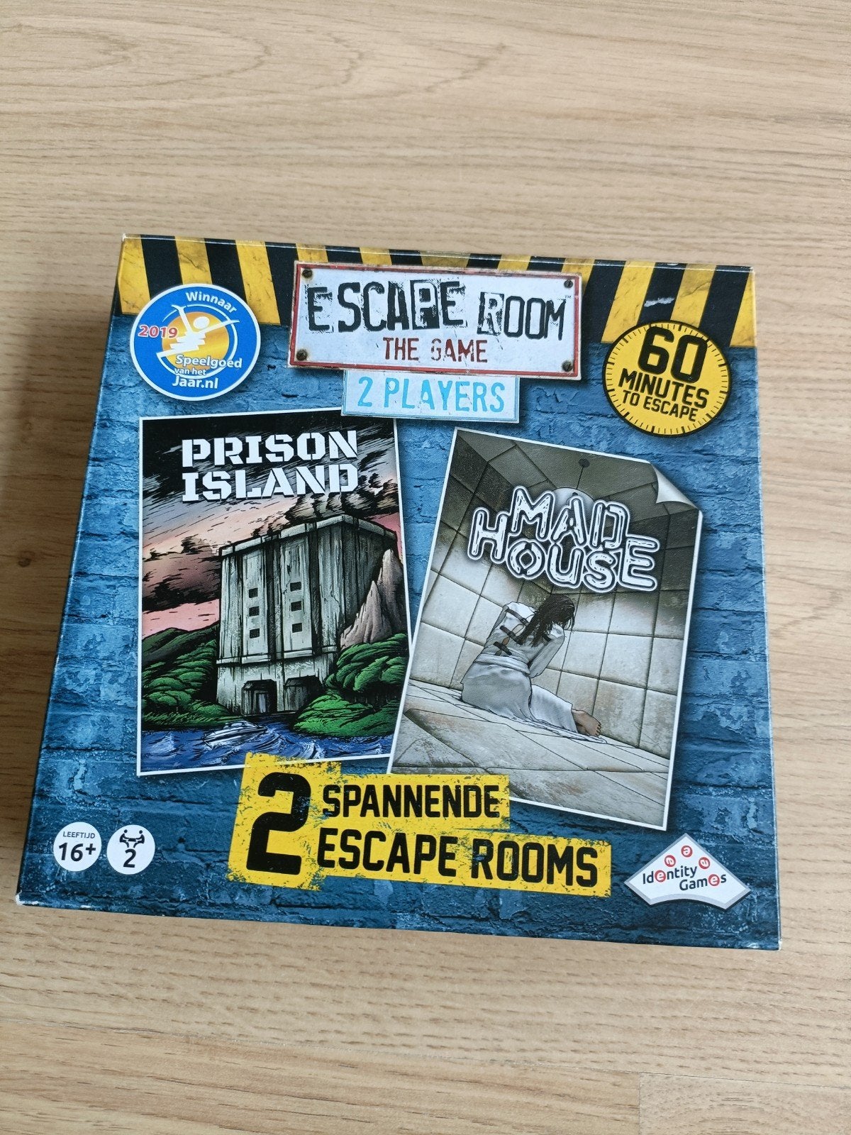 Escape Room The Game 2 players, Een of twee spelers, Ophalen, Zo goed als nieuw, Identity Games