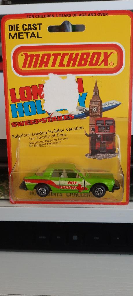 Matchbox Mitsubishi Galant Eterna Hot Point, Ophalen of Verzenden, Zo goed als nieuw, Auto