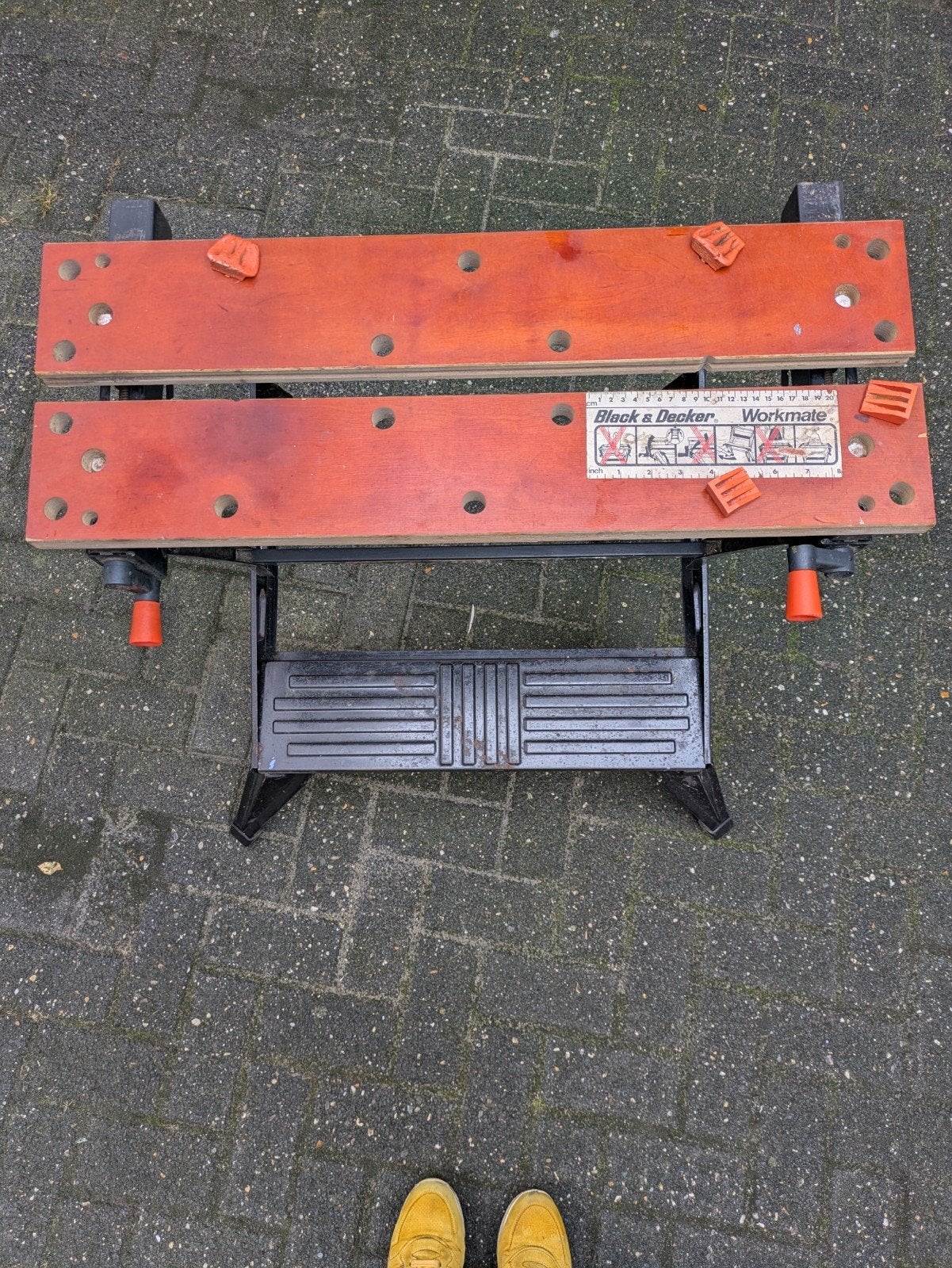 Black en Decker workmate, Ophalen, Gebruikt, Bankschroef