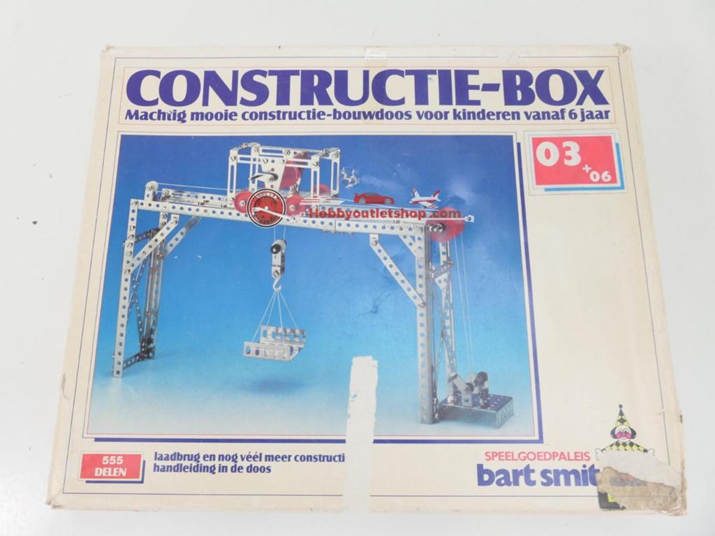 Retro Constructie-Box Speelgoedpaleis Bart Smit, Ophalen of Verzenden, Gebruikt