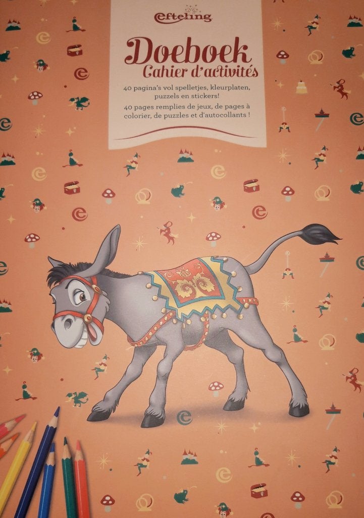 Efteling Doeboek Spelletjes Kleurplaten Puzzels Stickers, Efteling, Non-fictie, Nieuw, Ophalen of Verzenden