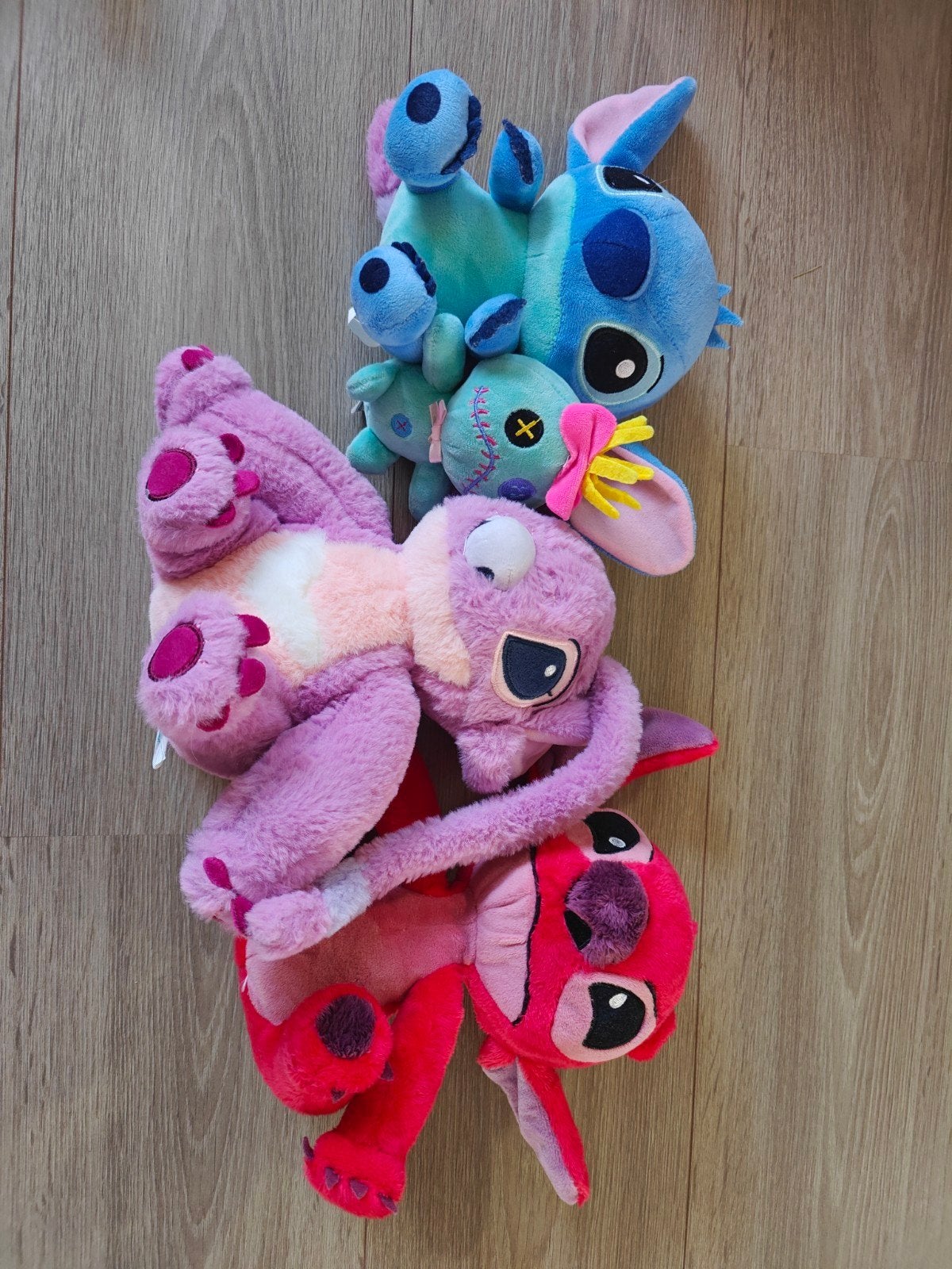Stitch, Leroy, Angel, Scrump knuffels - Disney Lilo & Stitch, Ophalen, Disney, Disney, Overige typen