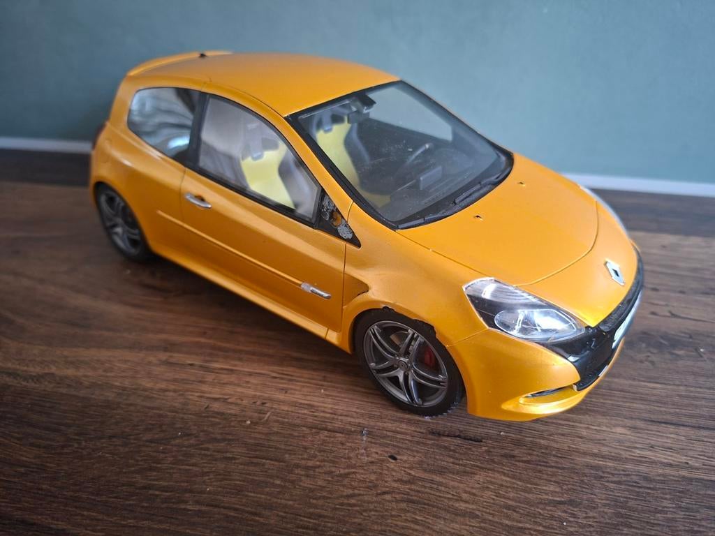 Otto Mobile Renault Clio 3 RS Ph. 2 Sport Cup 1:18 (defect), Gebruikt, OttOMobile, Auto, Mobile