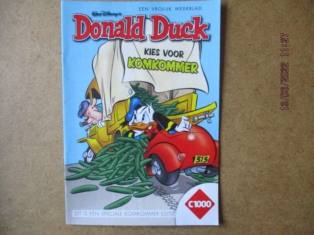 adv6666 donald duck c1000 1, Eén stripboek, Ophalen, Gelezen