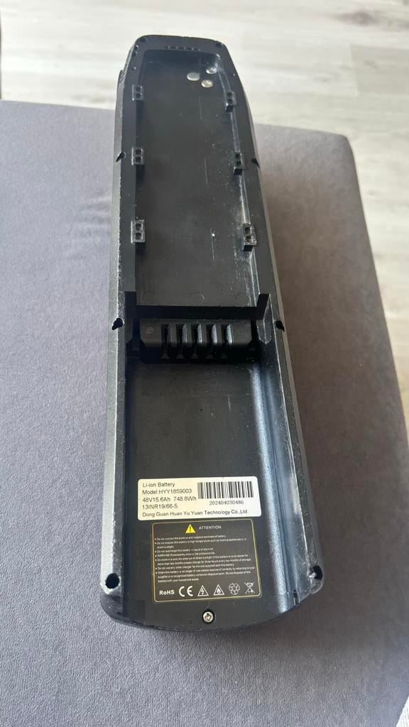 Fatbike Accu - 48V 15Ah 720Wh Li-ion Batterij, Ophalen, Gebruikt