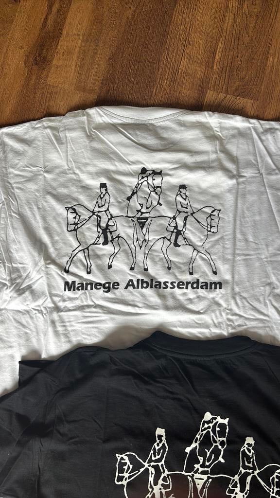 Tshirt Manege Alblasserdam, Ophalen of Verzenden, Zo goed als nieuw, Wit