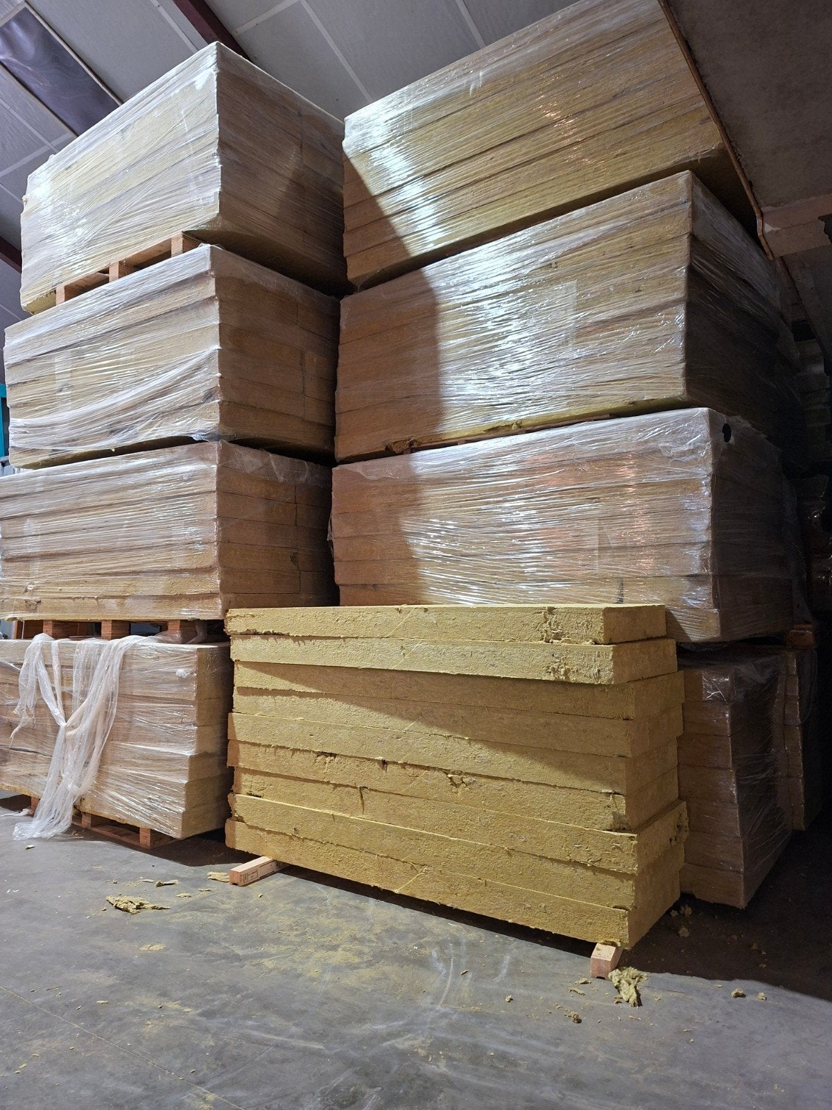 Isolatie Rockwool, Steenwol harde persing, dakisolatie, Ophalen, Zo goed als nieuw, 75 m² of meer, Overige typen
