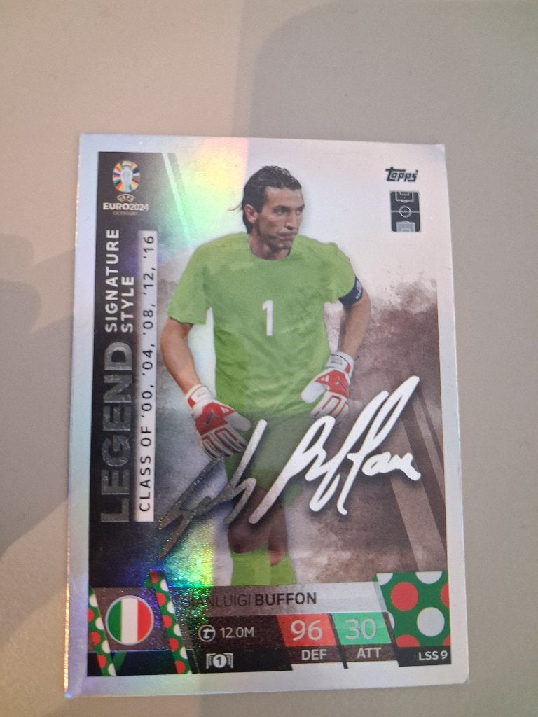 Topps Match Attax Legend Voetbalkaart, Ophalen of Verzenden, Zo goed als nieuw, Buitenlandse clubs, Spelerskaart