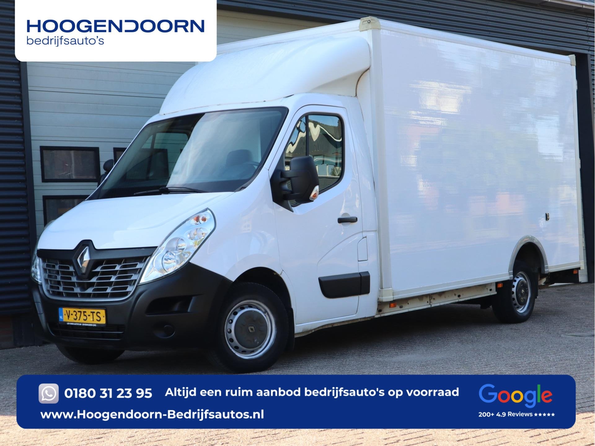 Renault Master T35 2.3 dCi 131pk Euro 6 Lowliner + Zijdeur -, Stof, Gebruikt, Euro 6, 4 cilinders