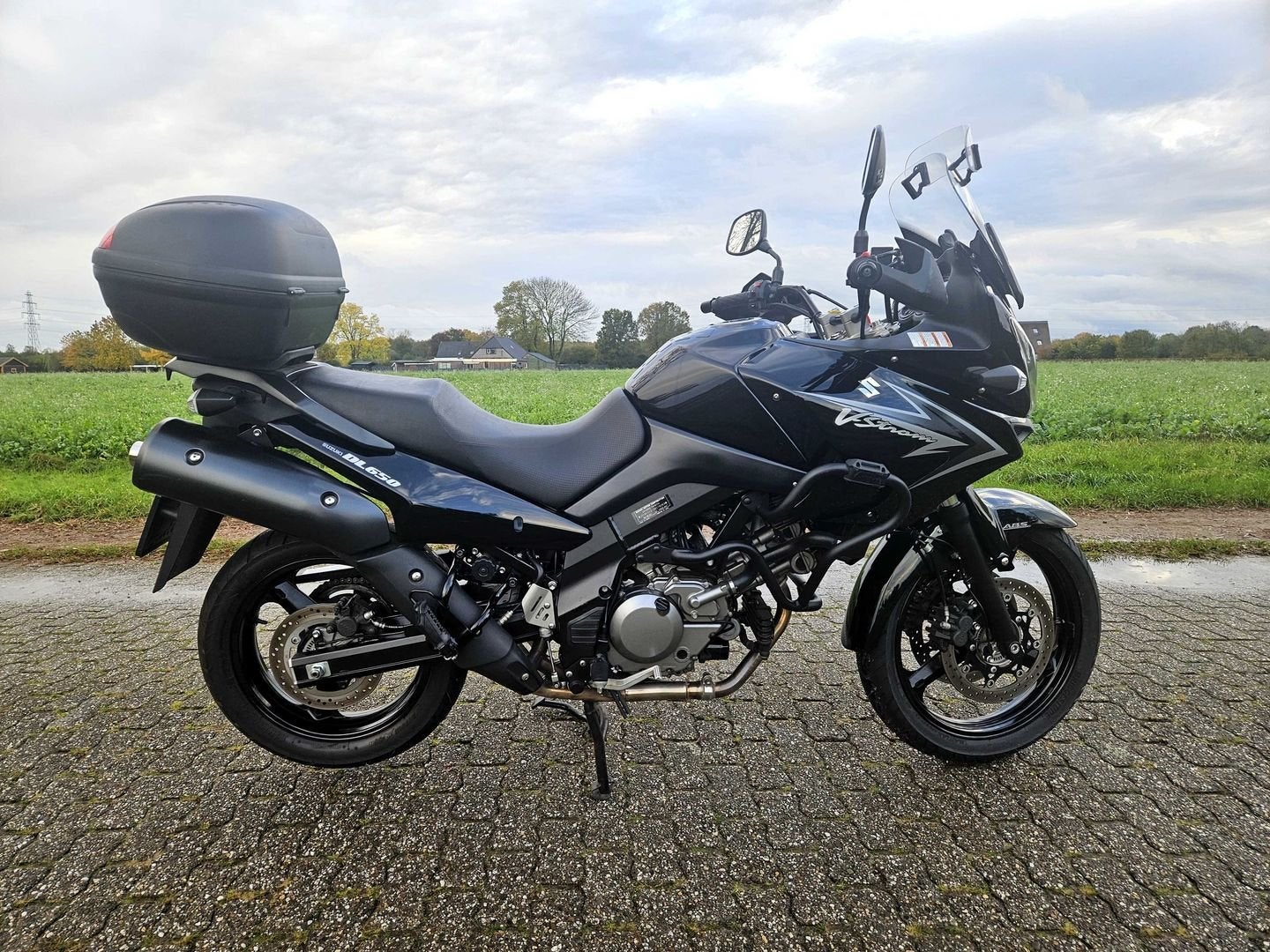 SUZUKI V-STROM DL 650 ABS 2010 KOFFER  A2 VALBEUGEL Zwart, Bedrijf, Onbekend, Overig, Onbekend