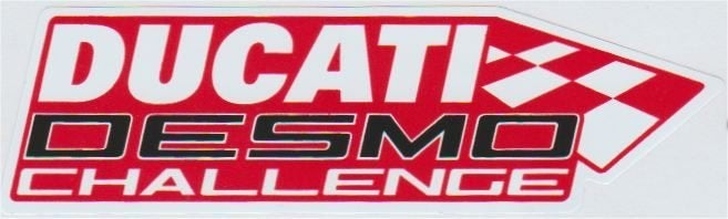 Ducati Desmo Challenge sticker, Verzenden