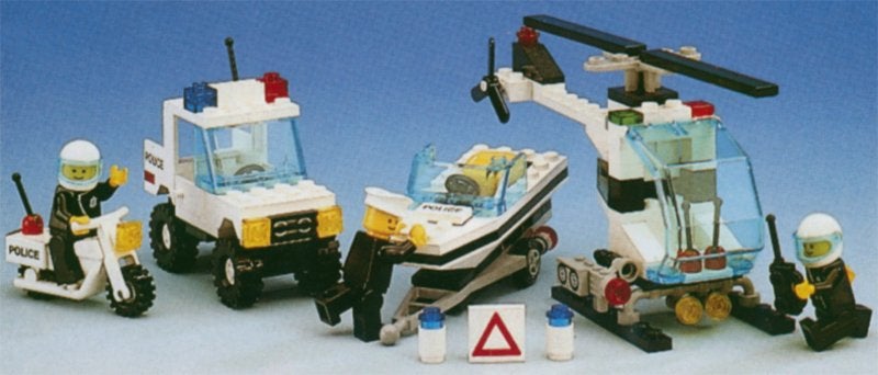 Lego Town Classic Town Police 6354 Pursuit Squad, Kinderen en Baby's, Speelgoed | Duplo en Lego, City, Lego, Ophalen of Verzenden