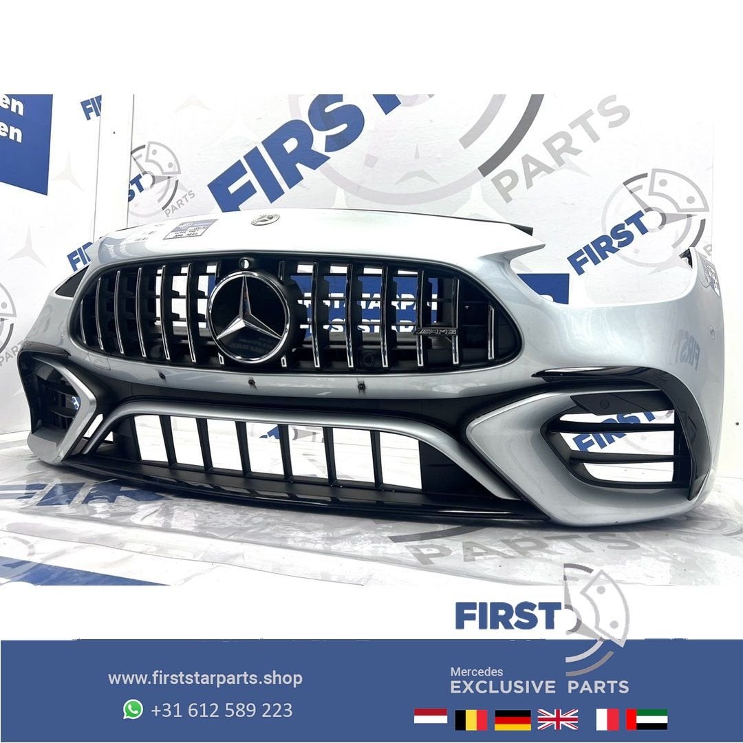 W206 C63 AMG VOORBUMPER C KLASSE ORIGINEEL A2068859401 C63s, Auto-onderdelen, Gebruikt, -, Voor, Ophalen of Verzenden