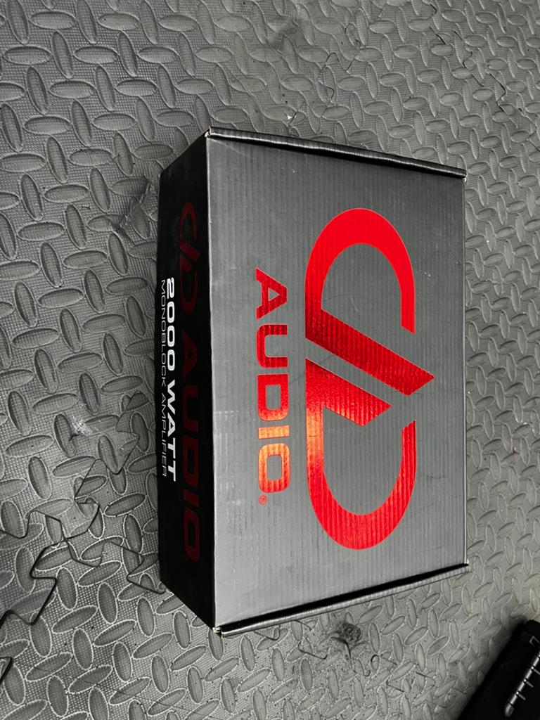 DD audio versterker 2000watt, Ophalen of Verzenden, Nieuw