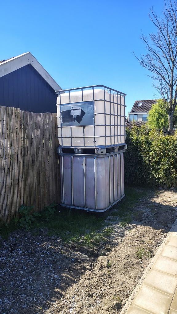 Watertank, 150 liter of meer, Ophalen