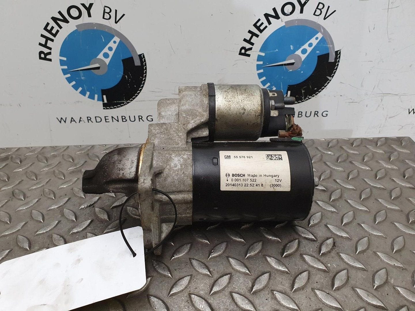 OPEL CORSA STARTMOTOR 55578921, 0001107522 2016, Ophalen of Verzenden, Gebruikt, ARN erkend