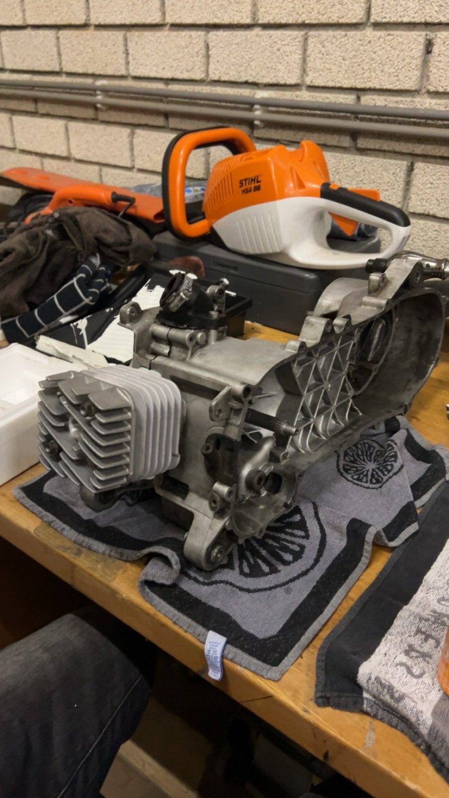Piaggio Zip 70cc mhr blok ( sprinter blok ), Doe-het-zelf en Verbouw, Gereedschap | Zaagmachines, Ophalen, 70 mm of meer, Kettingzaag
