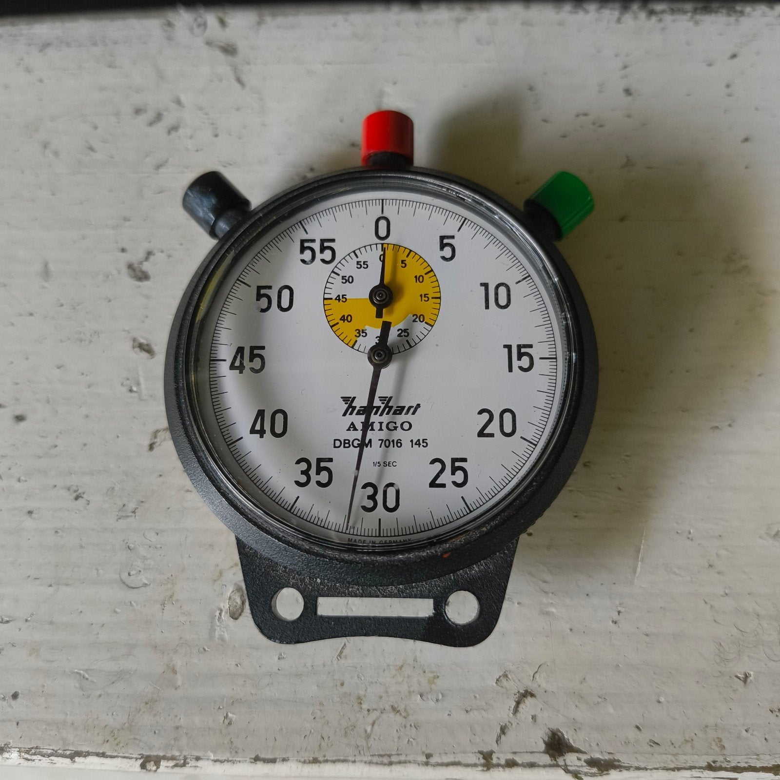Hanhart Amigo Stopwatch, Ophalen of Verzenden, Gebruikt