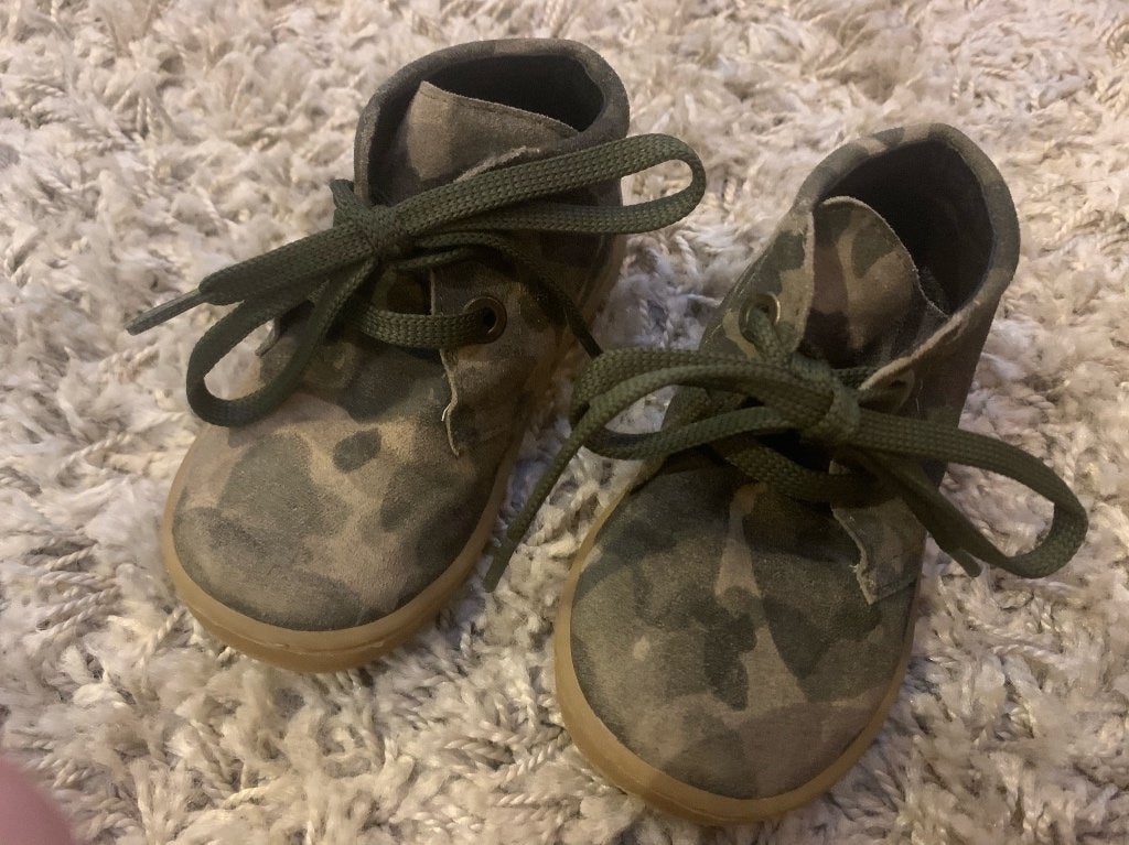 Goede, leren, Pinocchio Babyschoentjes, Maat 20, Zgan!, Kinderen en Baby's, Babykleding | Schoentjes en Sokjes, Pinocchio, Schoentjes