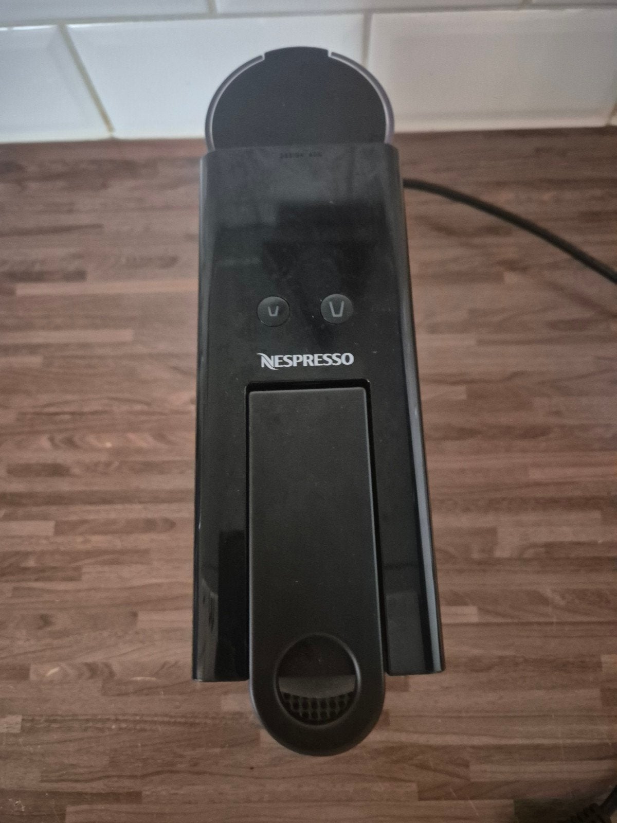 Nespresso Krups Essenza Mini Koffiezetapparaat Zwart, Witgoed en Apparatuur, Ophalen, Gebruikt, Espresso apparaat, 1 kopje