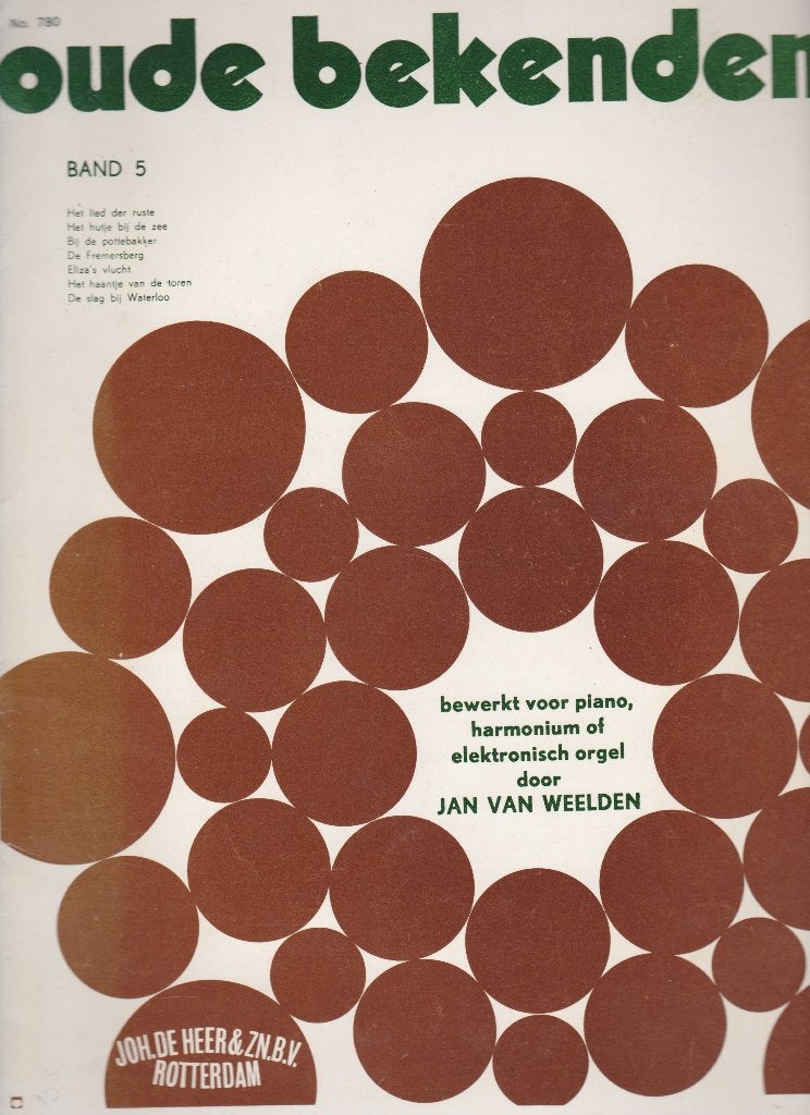 Jan van Weelden - OUDE BEKENDEN - BAND 5, Orgel, Gebruikt, Ophalen of Verzenden, Religie en Gospel