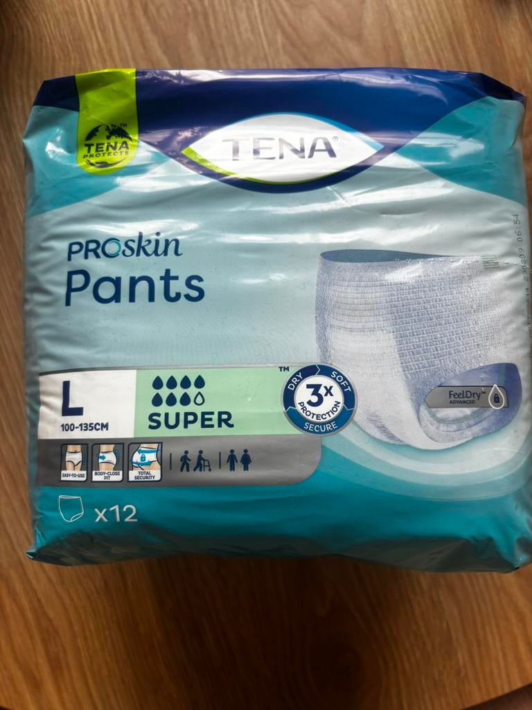 Tena Proskin Pants Incontinentiebroekjes - 14 pakken!, Diversen, Verpleegmiddelen, Ophalen, Nieuw