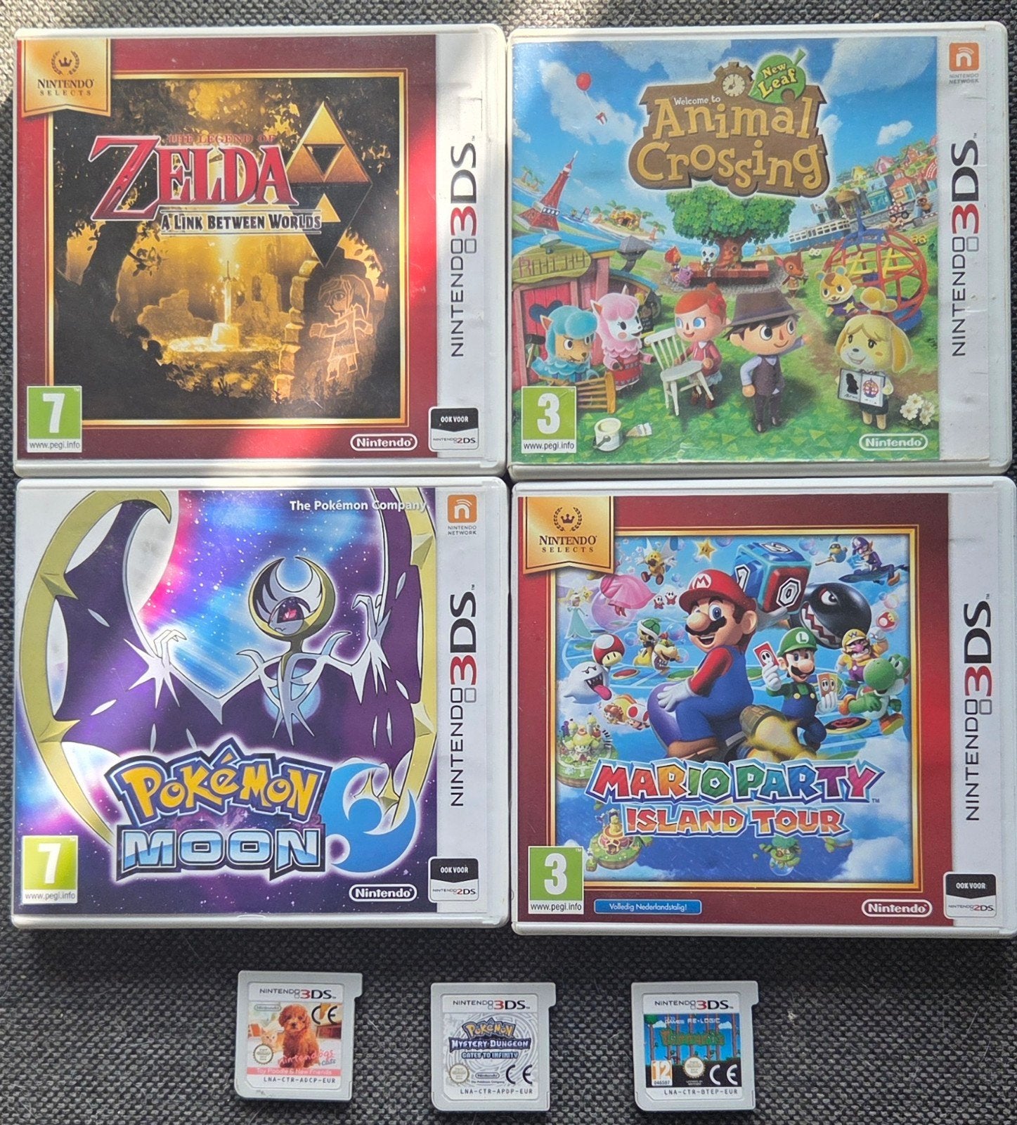 Diverse Nintendo 3DS Spellen - Met en Zonder Doosje, Avontuur en Actie, Gebruikt, 1 speler, Ophalen of Verzenden