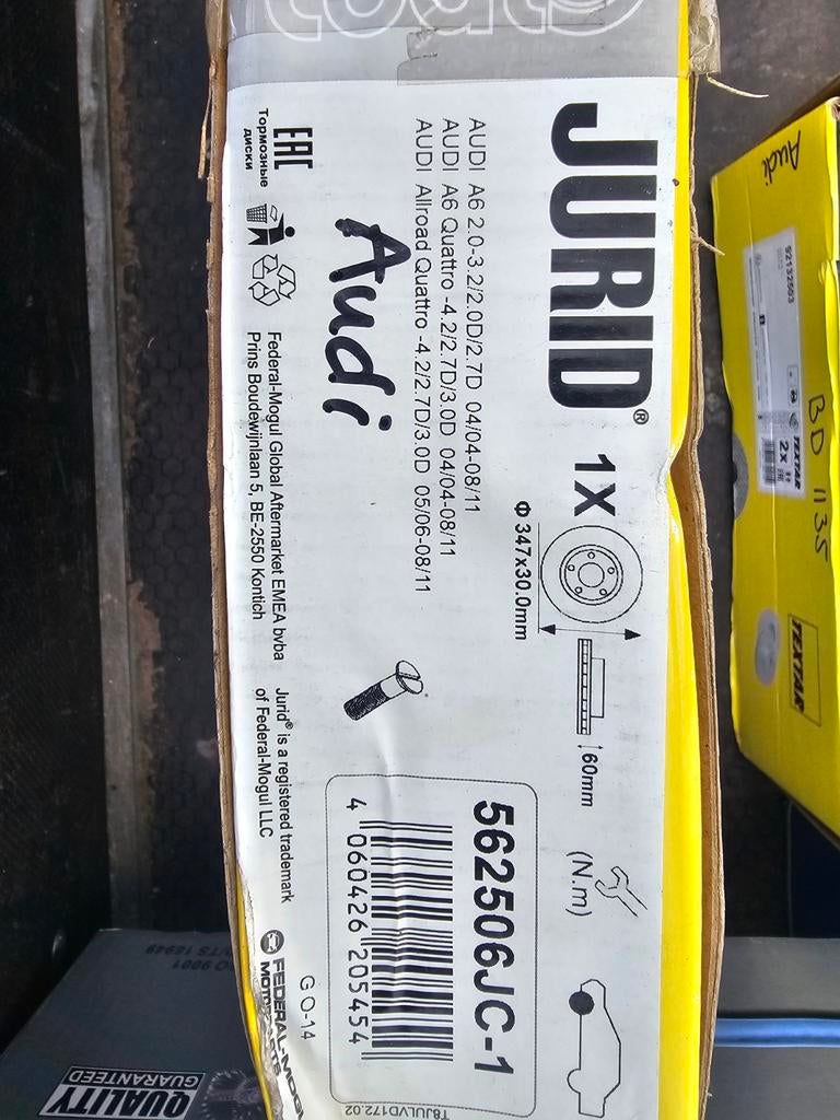 Remschijf audi a6, Ophalen of Verzenden, Nieuw, Audi