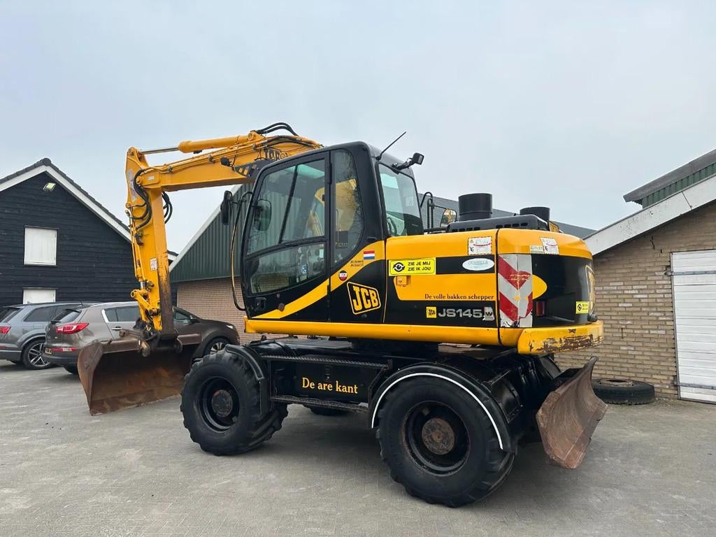 JCB JS 145 W JS145W (bj 2006), Graafmachine