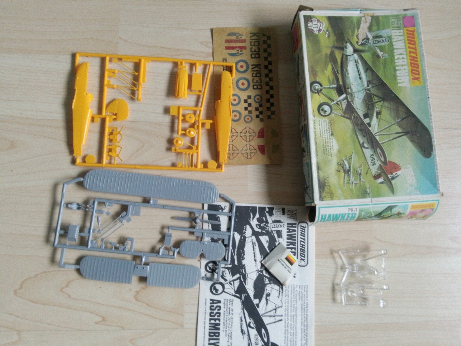 Matchbox Hawker Fury., Ophalen of Verzenden, 1:72 tot 1:144, Overige merken