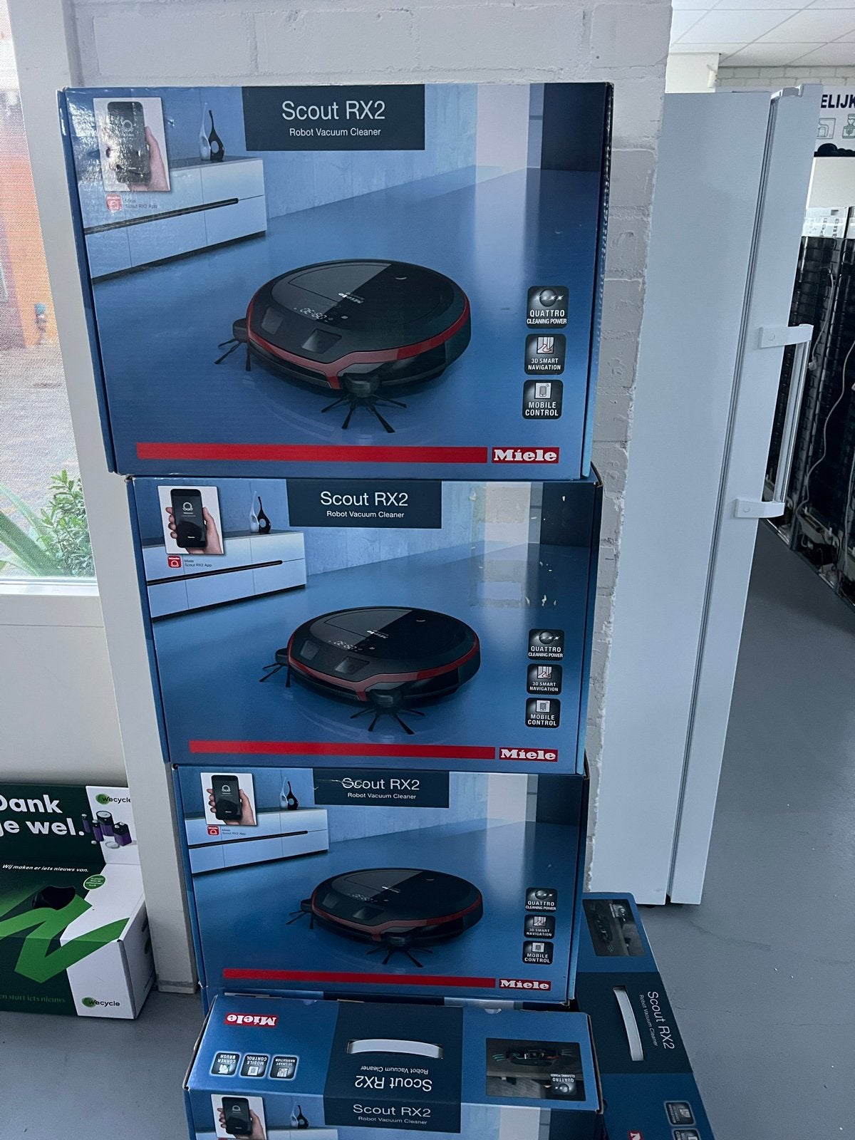 10x Miele Scout RX2 Robotstofzuiger - Grote Partij, Witgoed en Apparatuur, Nieuw, Ophalen of Verzenden, Robotstofzuiger, Reservoir