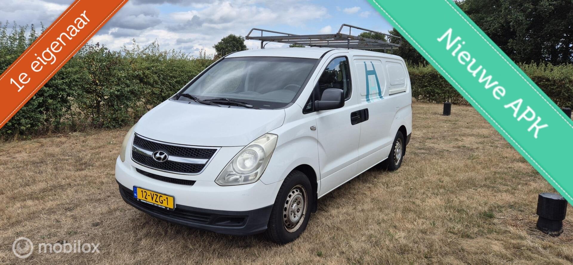 1ste Eigenaar Hyundai H 300 bestel 2.5 CRDi Dynamic Nwe APK, Gebruikt, Zwart, 116 pk, Origineel Nederlands