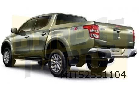 Mitsubishi L200 Pick-up/ Fiat Fullback (-6/19) achterlicht R, -, Verzenden, -, Mitsubishi
