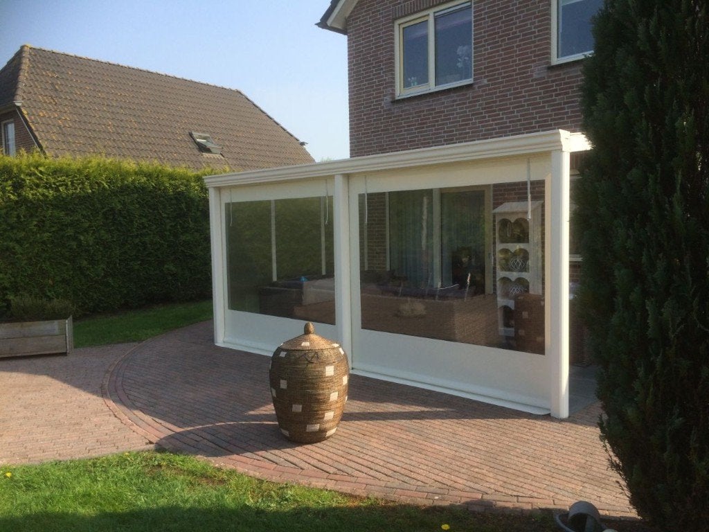 Verandazeil laten plaatsen - maatwerk inclusief montage, Ophalen, Nieuw, Knikarmscherm