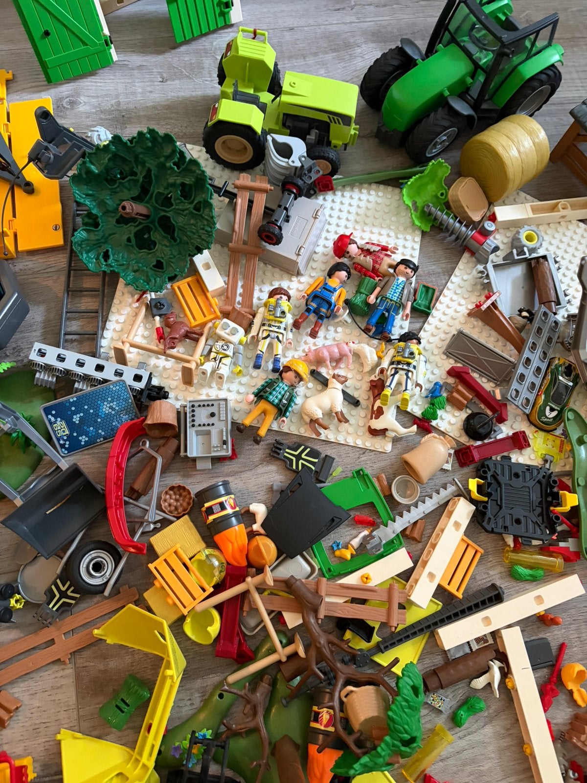 Playmobil boerderij en ruimte, Ophalen of Verzenden, Gebruikt