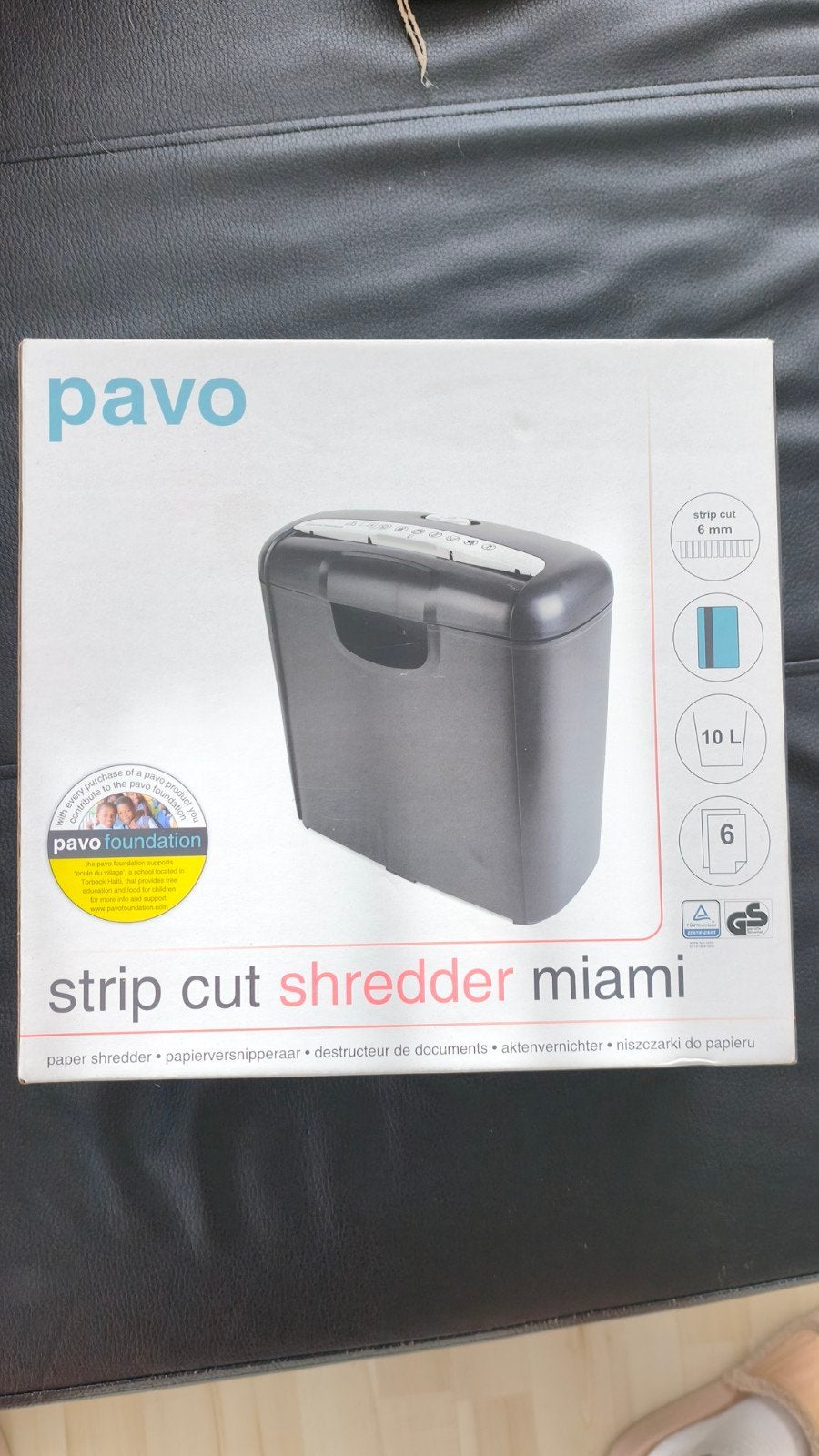 Pavo Miami Strip Cut Papierversnipperaar, Diversen, Bureau-accessoires, Ophalen of Verzenden, Gebruikt