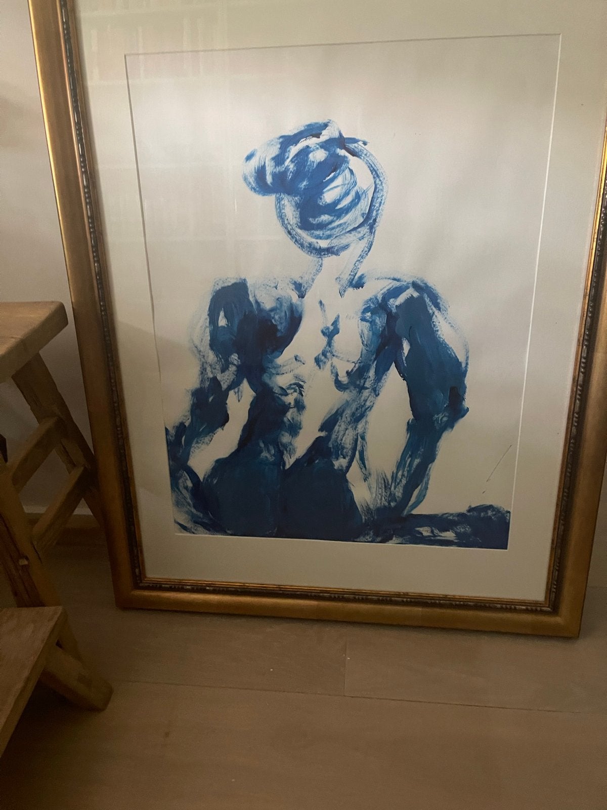 Lady in Blue - Patricia Blok (70x90 cm), Ophalen
