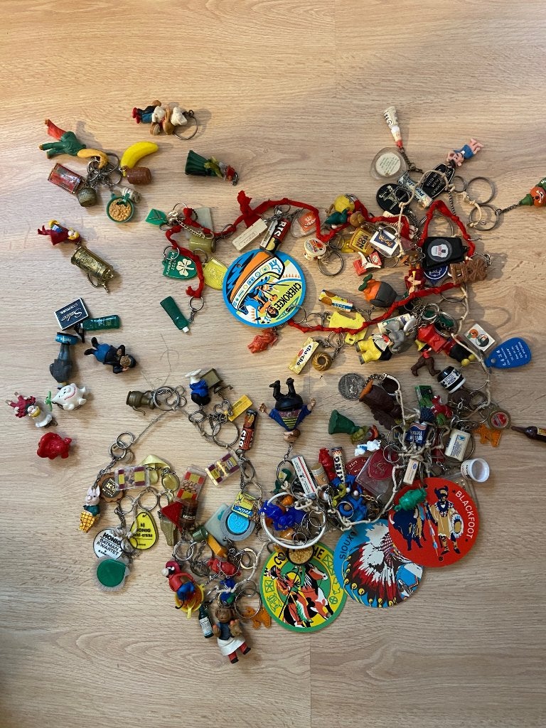 Verzameling sleutelhangers, Verzamelen, Sleutelhangers, Ophalen of Verzenden, Gebruikt, Overige typen