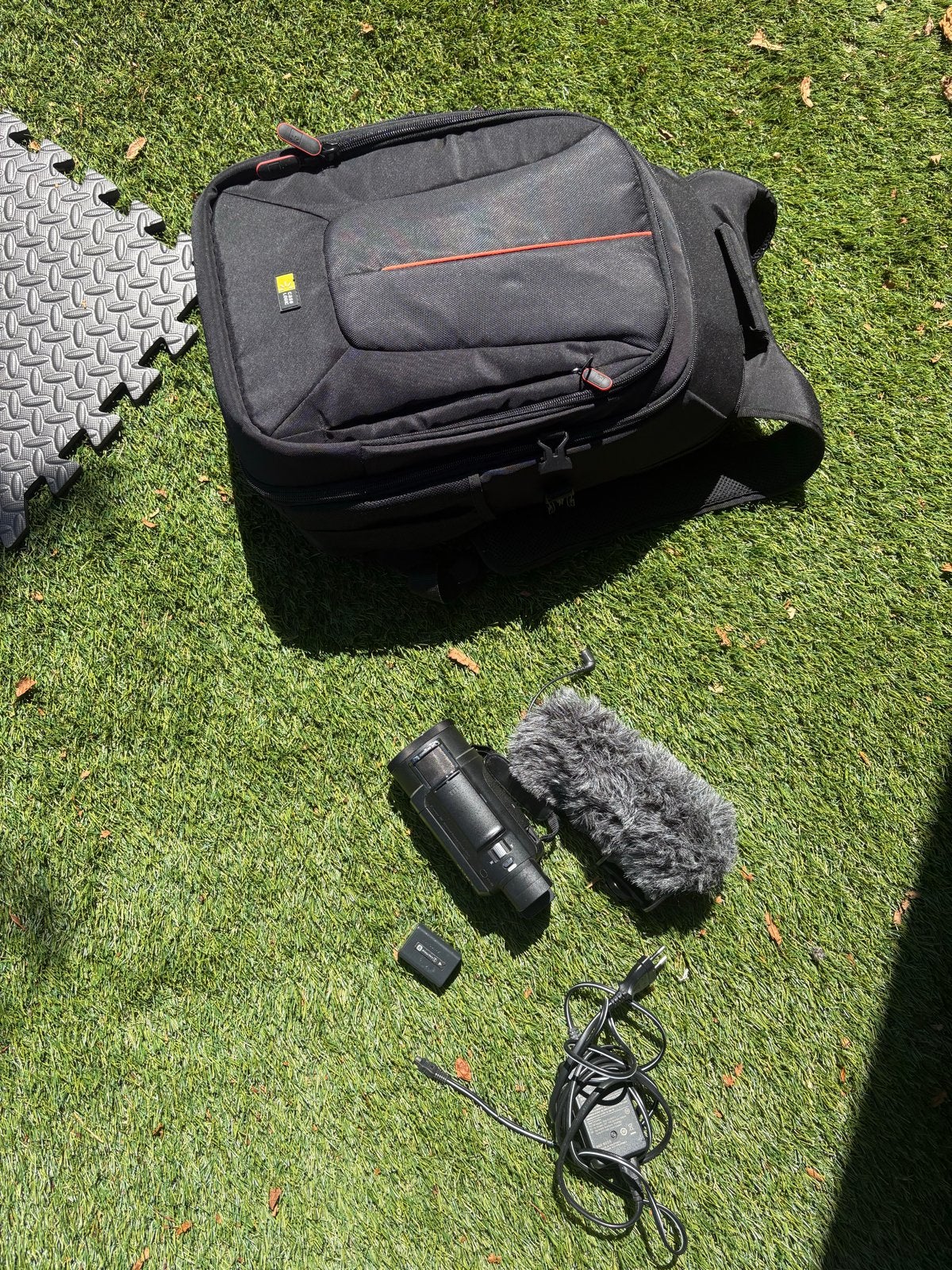 Sony Handycam 4K met Rode microfoon en tas, Overige soorten, Ophalen of Verzenden, Zo goed als nieuw, 8 tot 20x