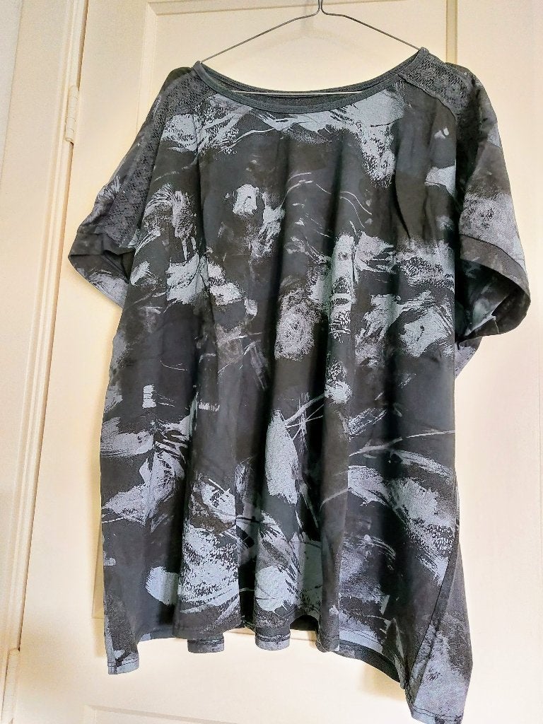 t-Shirt dames, maat 54, Miss Giada, Zo goed als nieuw, Grijs, Shirt of Top