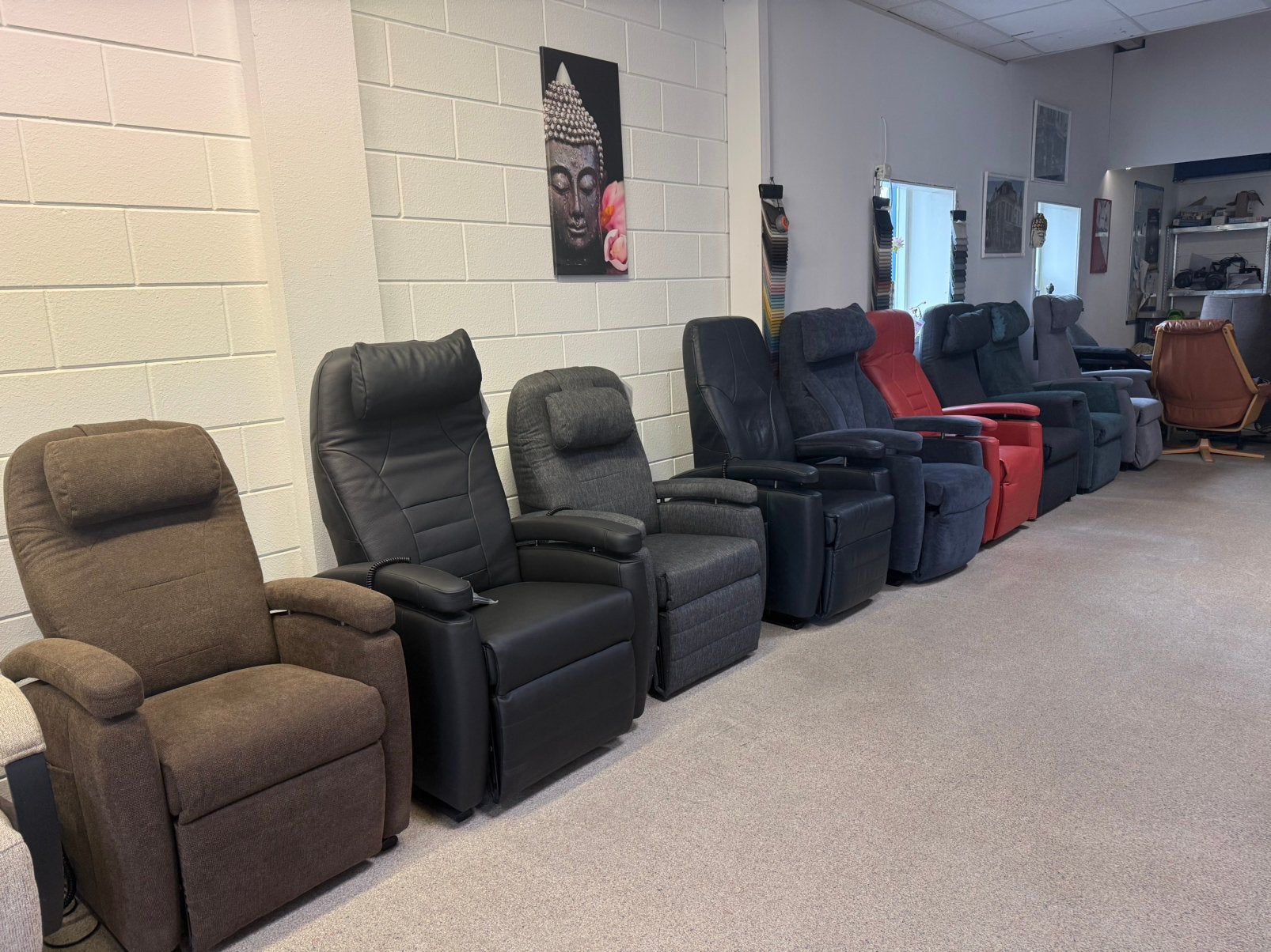 Staopstoel relaxfauteuil alleen A merken gratis bezorging, Ophalen of Verzenden, Nieuw