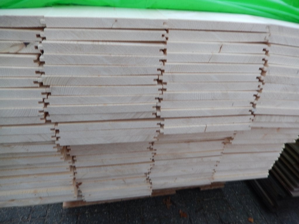 Vuren vloerdelen, mooie kwaliteit (*), Doe-het-zelf en Verbouw, Hout en Planken, Ophalen of Verzenden, Nieuw, Vuren