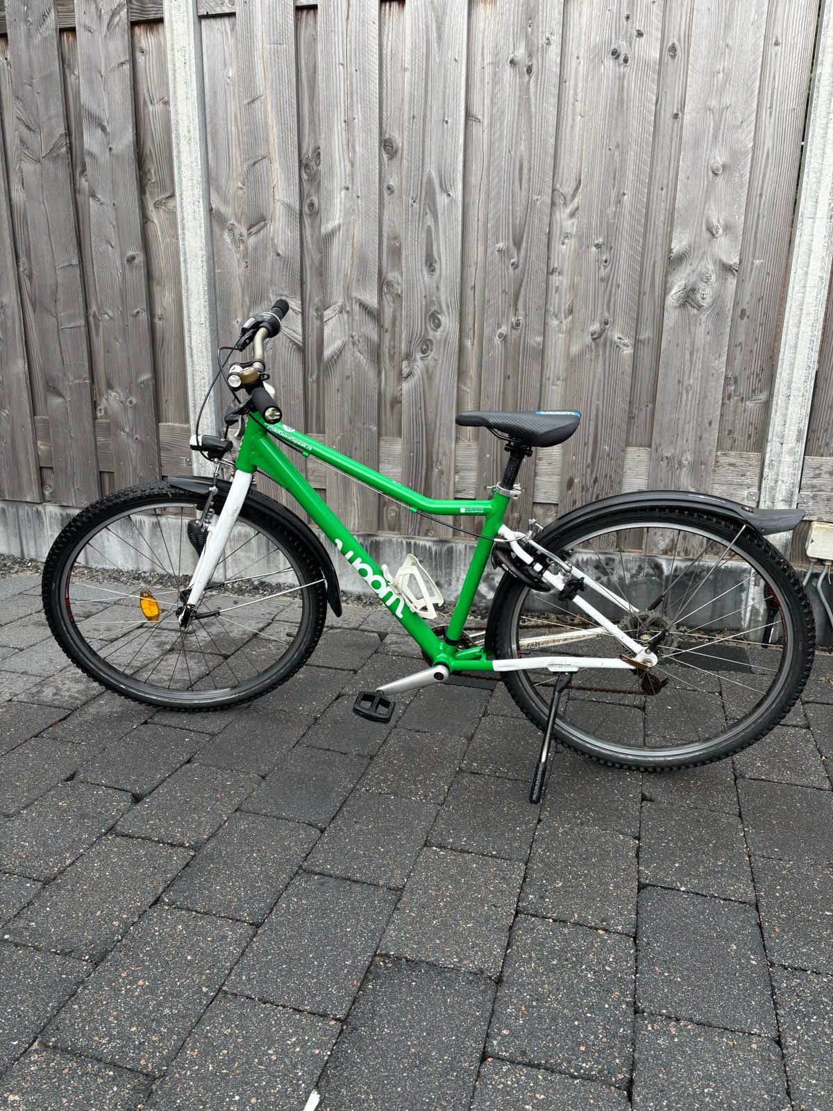 Woom 6 kinderfiets groen, Fietsen en Brommers, Fietsen | Kinderfietsjes, Ophalen, Gebruikt, Velgrem, 20 inch of meer
