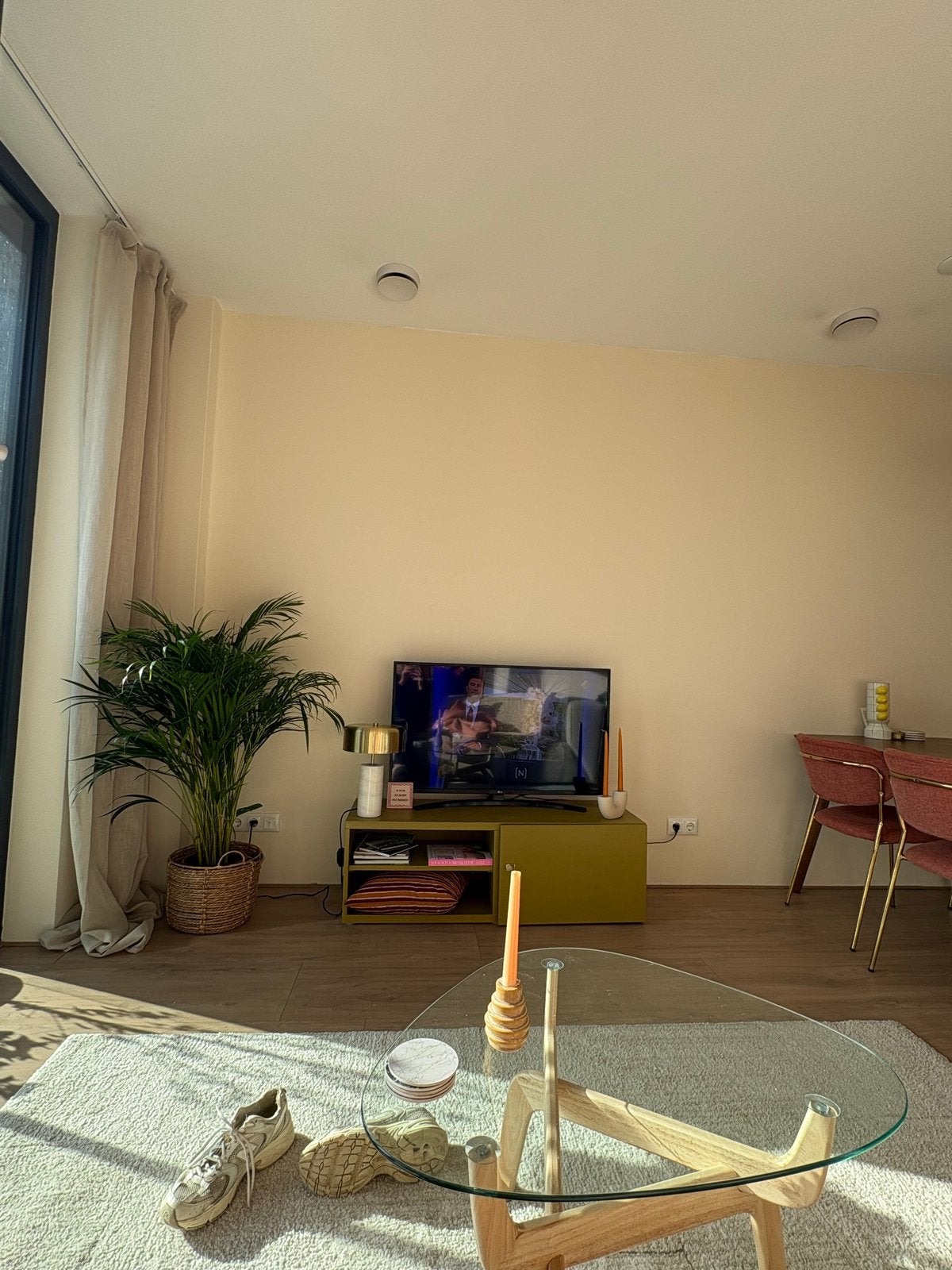 Ikea Besta TV meubel - 120 cm breed, Ophalen, Gebruikt, 100 tot 150 cm