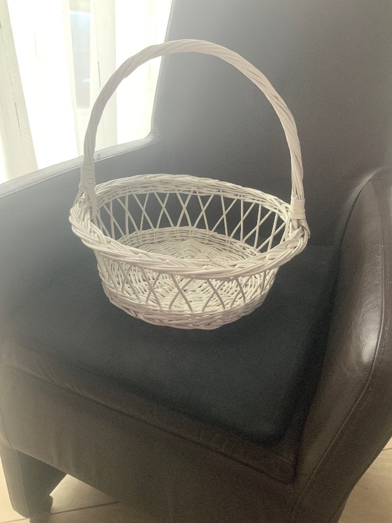 Rieten mand, Huis en Inrichting, Woonaccessoires | Schalen en Manden, Ophalen of Verzenden, Rechthoekig, Riet