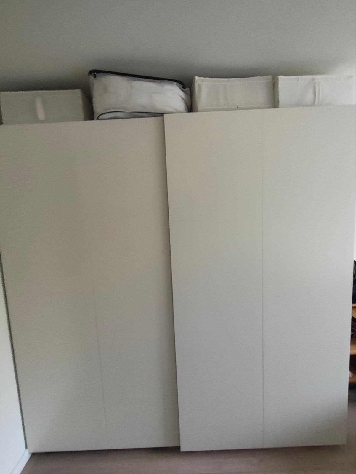 IKEA PAX Kledingkast met schuifdeuren en lades, Ophalen, Gebruikt, 200 cm of meer, Met lade(s)