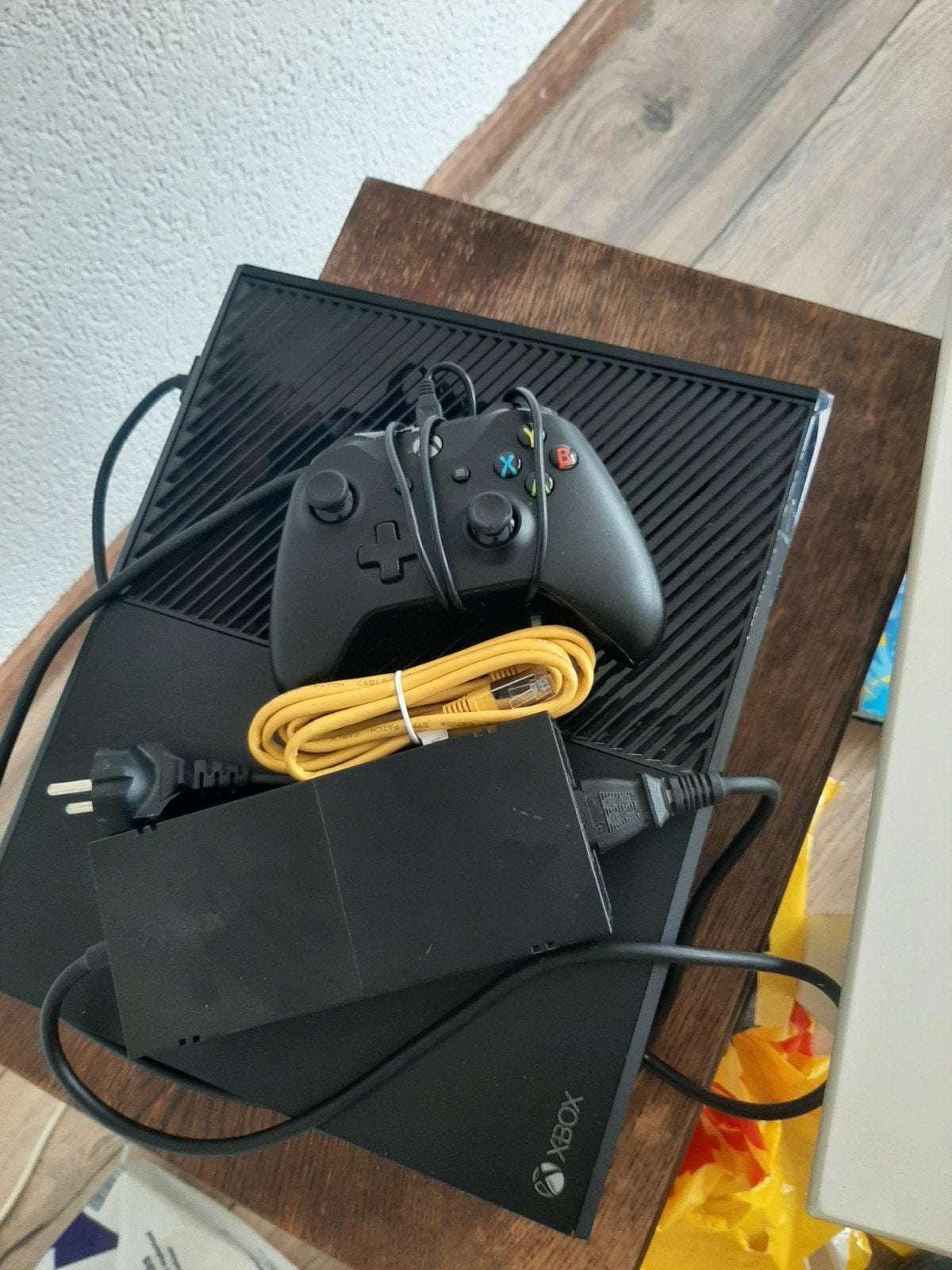 Xbox One console met controller, Spelcomputers en Games, Ophalen of Verzenden, Gebruikt, Met 1 controller, Xbox One
