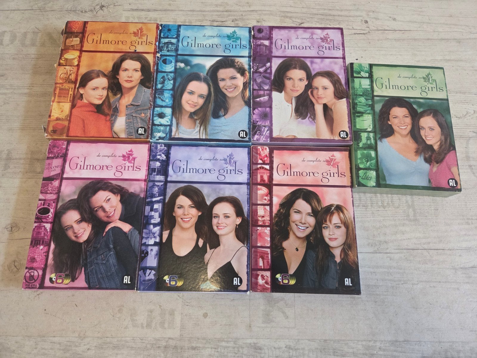 Complete set Gilmore Girls, Cd's en Dvd's, Dvd's | Tv en Series, Gebruikt, Alle leeftijden, Ophalen of Verzenden, Nederlands