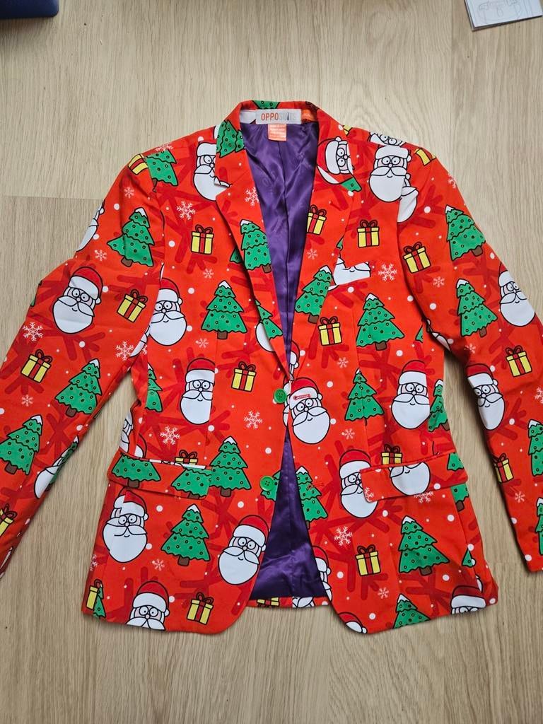 Opposuits Kerstpak - Santa Claus & Kerstbomen, Opposuits, Kerstmis of Sinterklaas, Overige maten, Ophalen of Verzenden